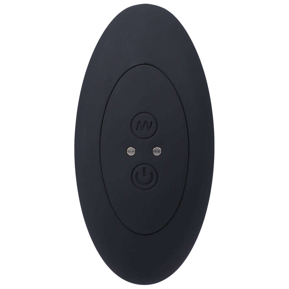 A-Play EXPANDER Rechargeable Silicone Anal Plug with Remote Black - Fantasies Boutique