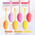Honey Play Box Mango Tropical Weighted Kegel Ball 6-Piece Exercise Set Assorted Color - Fantasies Boutique