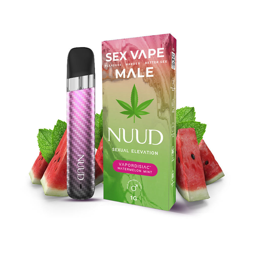 NUUD MALE VAPORDISIAC Watermelon Mint - Fantasies Boutique