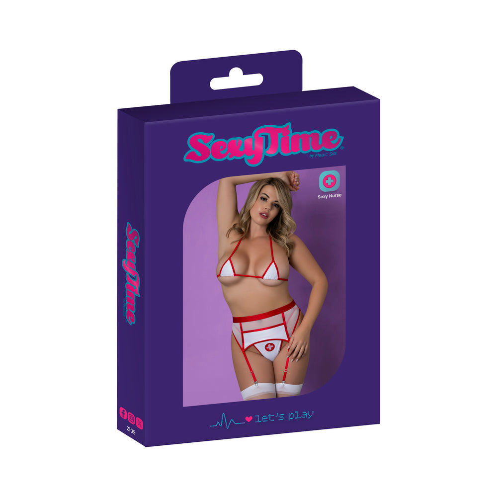 Magic Silk Sexy Time Healing Hands White Queen Size
