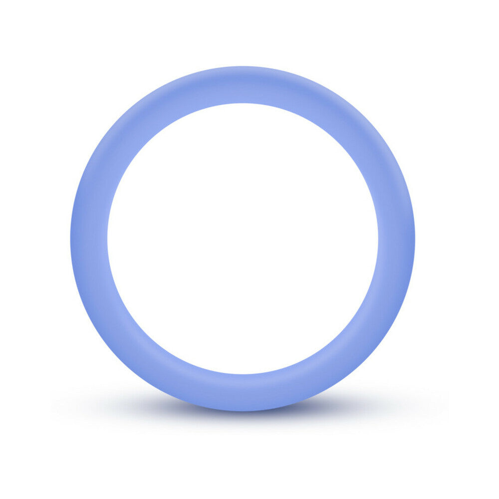Performance Silicone Glo Cock Ring Blue Glow