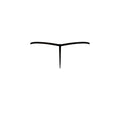 Male Power Mesh 2.0 G-String Black O/S
