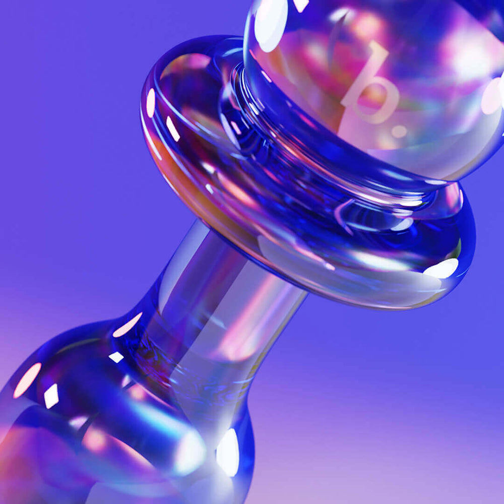 Biird Anii Glass Anal Plug - Fantasies Boutique
