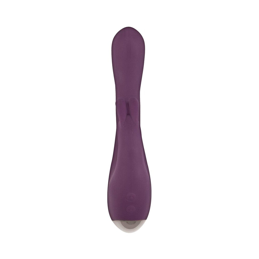 Princess Bunny Tickler Dual Stimulator Silicone Purple - Fantasies Boutique