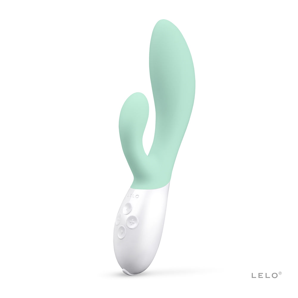 LELO INA 3 Rechargeable Dual Stimulator Seaweed - Fantasies Boutique