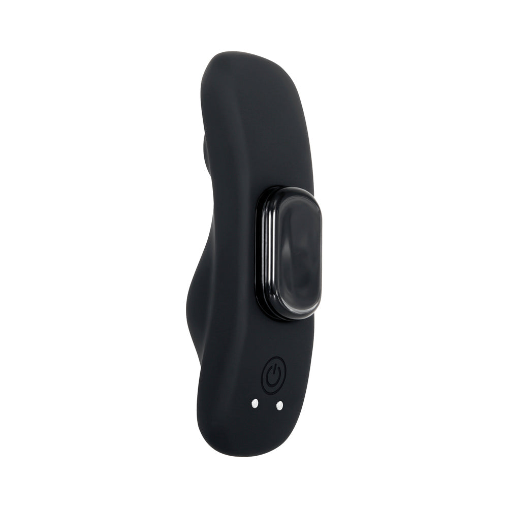 Gender X Our Undie Vibe Rechargeable Remote-Controlled Magnetic Silicone Underwear Vibrator Black - Fantasies Boutique