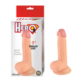 Hero 7-in Straight Cock Dong - Fantasies Boutique