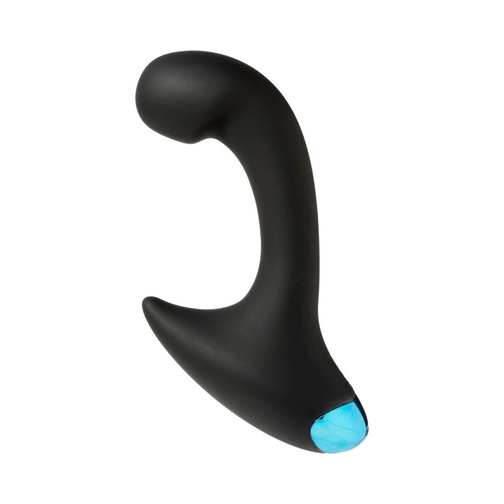 OptiMALE Vibrating P-Massager with Wireless Remote Black - Fantasies Boutique
