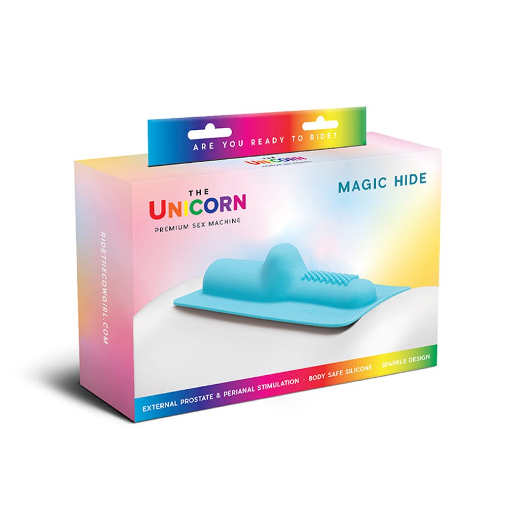 The Unicorn Magic Hide Non-Penetrative Silicone Attachment - Fantasies Boutique