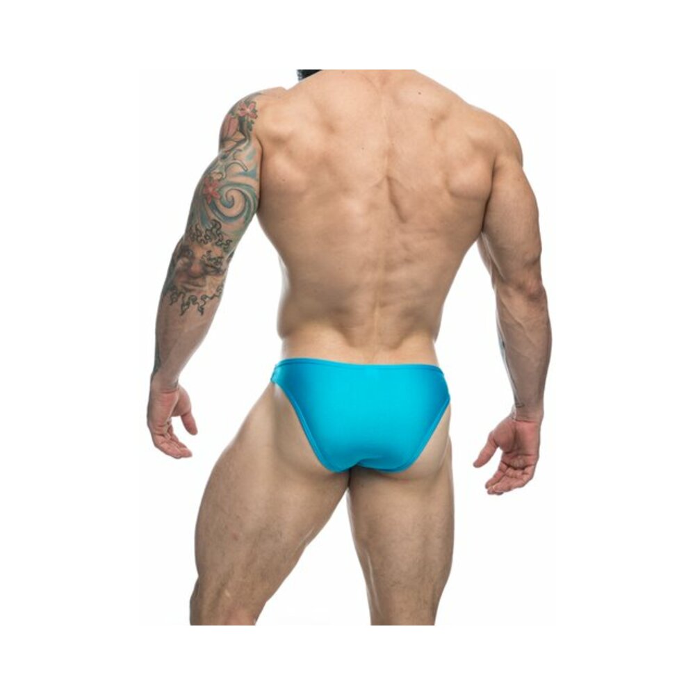 MaleBasics JUSTIN + SIMON Classic Bikini Turquoise S