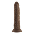 FemmeFunn Vortex Turbo Shaft 2.0 8 in. Vibrating Rotating Dildo Brown - Fantasies Boutique