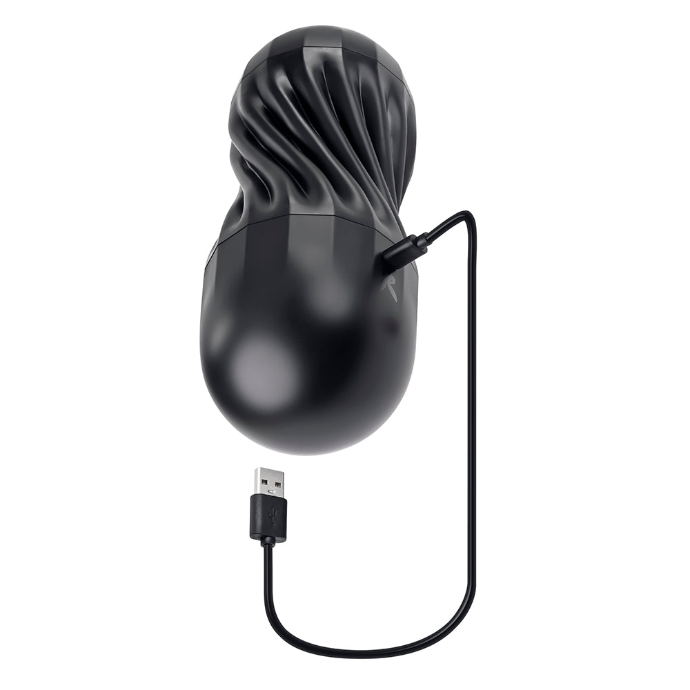 Playboy Solo Rechargeable Sucking Vibrating Masturbator - Fantasies Boutique