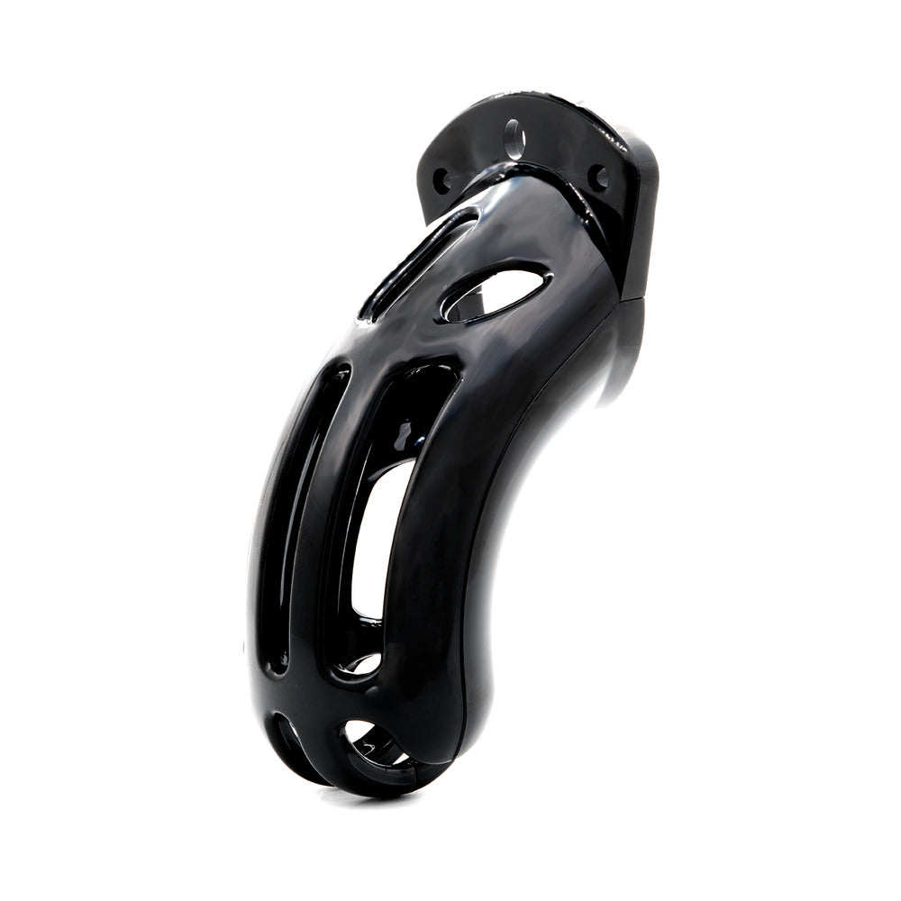 The Curve Black Male Chastity Device - Fantasies Boutique