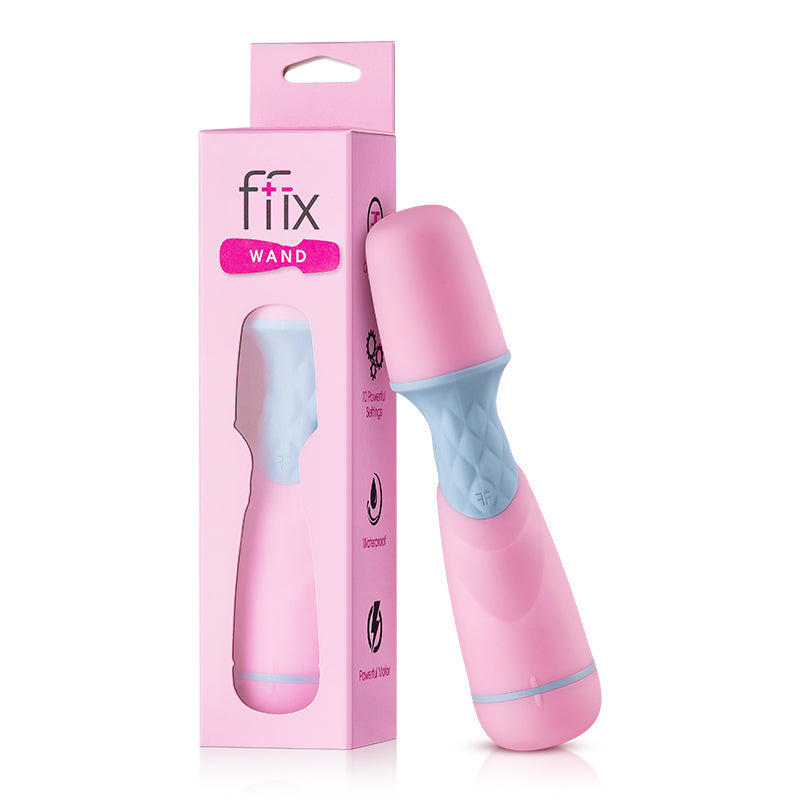 FemmeFunn FFIX Wand Waterproof Vibrator Pink - Fantasies Boutique