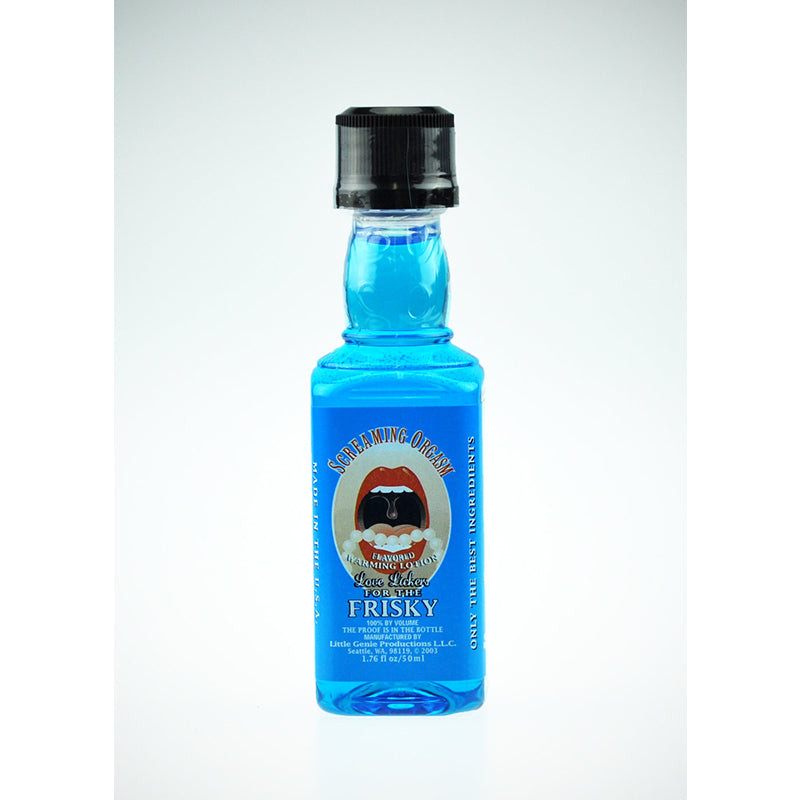 Love Lickers Screaming Orgasm Flavored Massage Oil 1.76 oz. - Fantasies Boutique