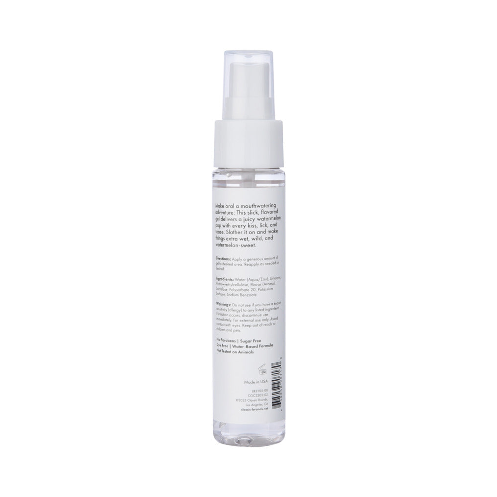 CG Blow Me Oral Sex Gel Watermelon 2 oz.