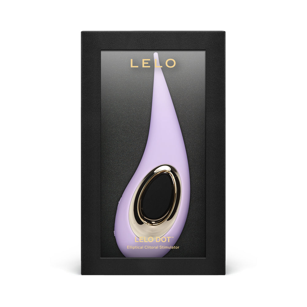 LELO DOT Elliptical Clitoral Stimulator Lilac - Fantasies Boutique