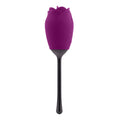 Playboy Petal Rechargeable Silicone Tongue Flicking Vibrator Wild Aster - Fantasies Boutique