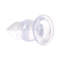 Crystal Jellies Double Pop Plug 6 in. Clear