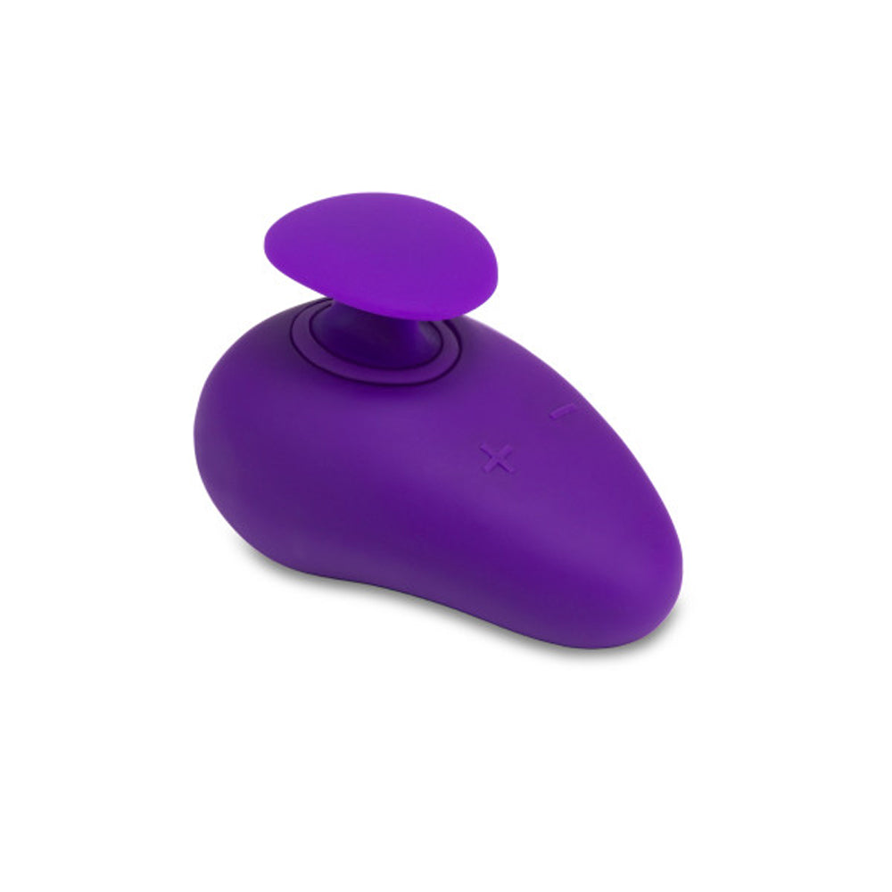 Blush Wellness Palm Sense Rechargeable Silicone Vibrator Purple - Fantasies Boutique