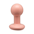 The Classic Round Butt Plug Cream Small