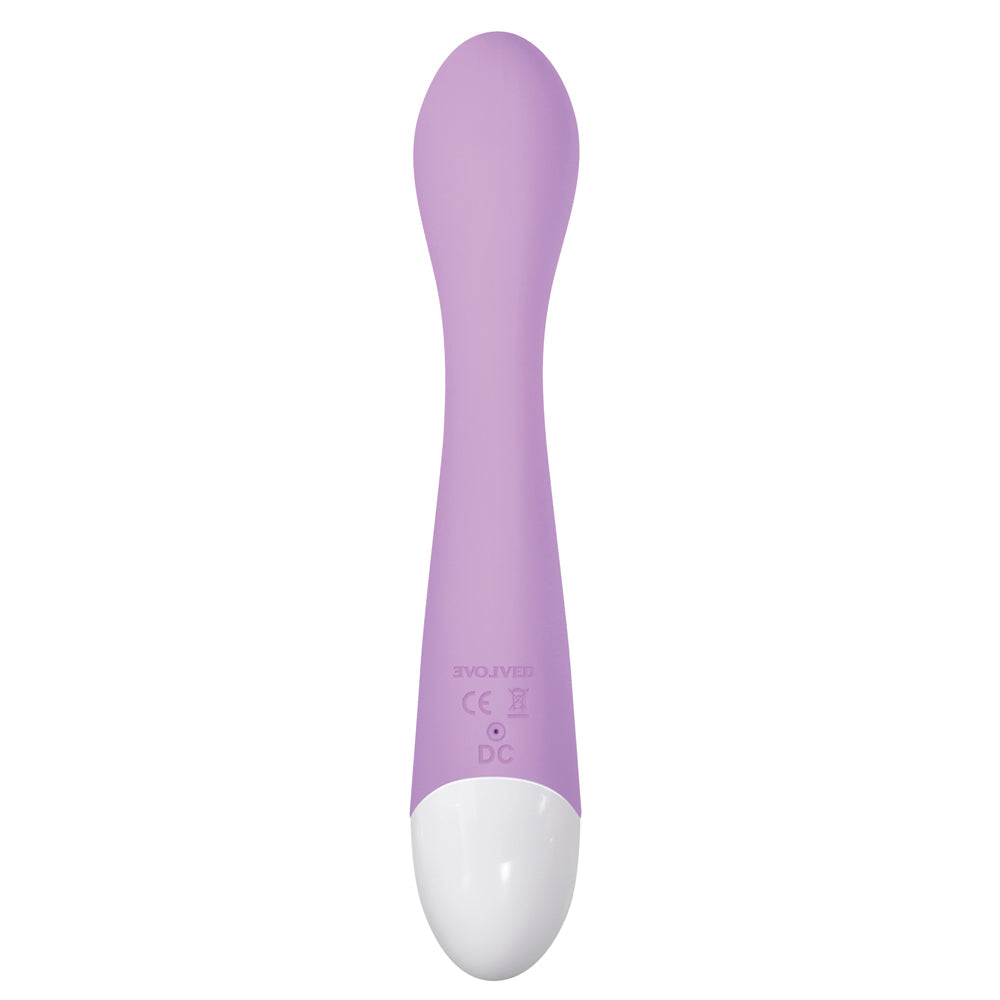 Evolved Pleasing Petal Rechargeable Silicone Flicking Dual Stimulator Light Purple - Fantasies Boutique