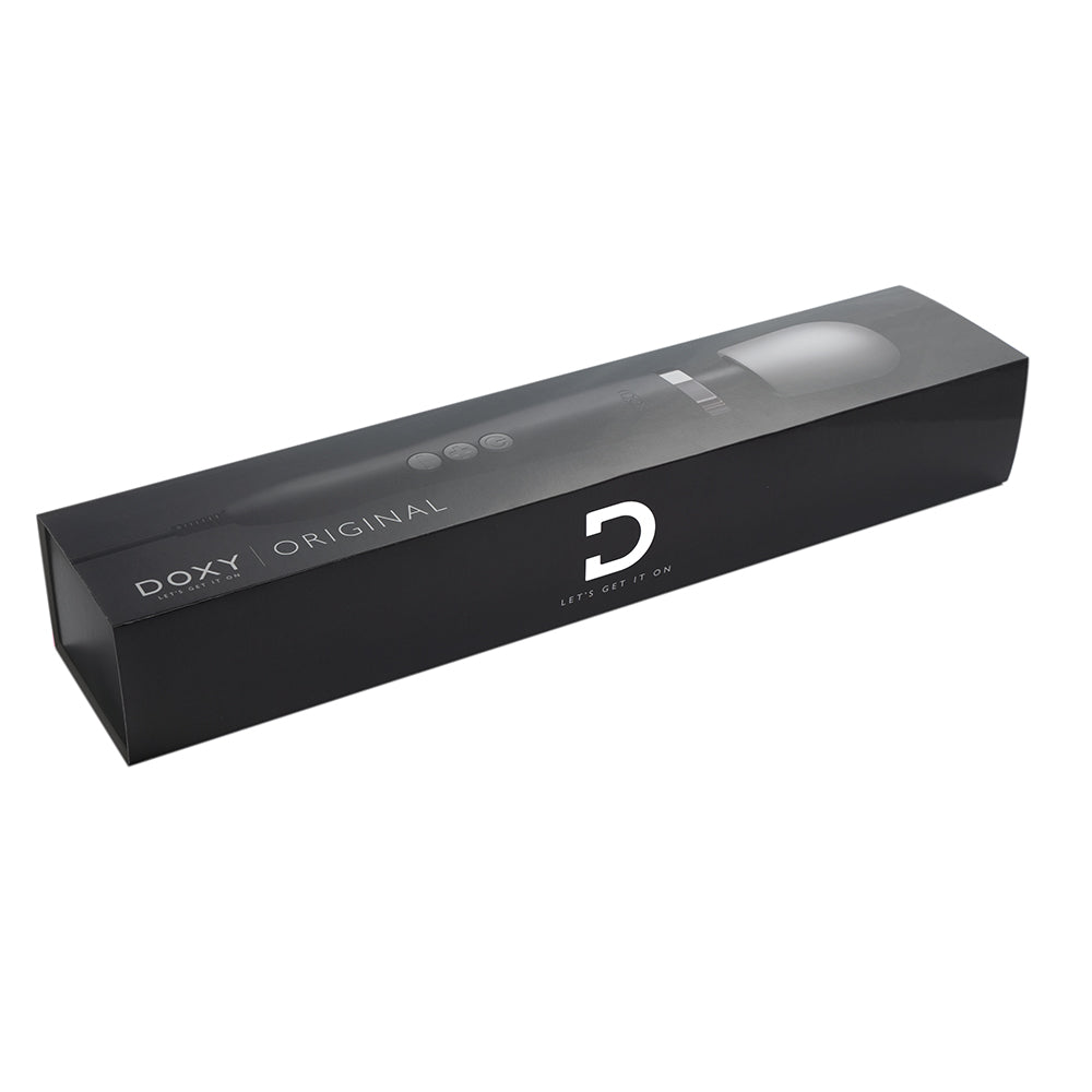 Doxy Original Massager Wand Vibrator Black - Fantasies Boutique