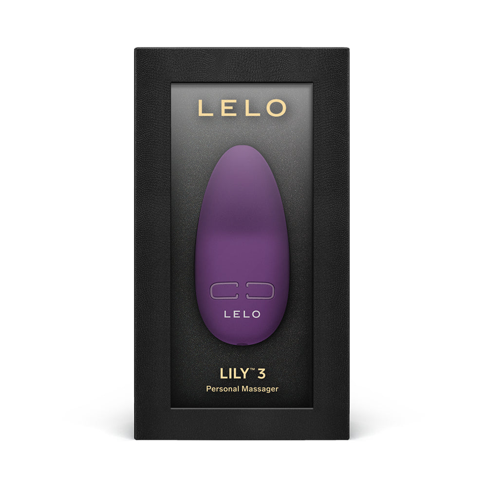 Lelo LILY 3 Rechargeable Mini Silicone Vibrator Dark Plum - Fantasies Boutique