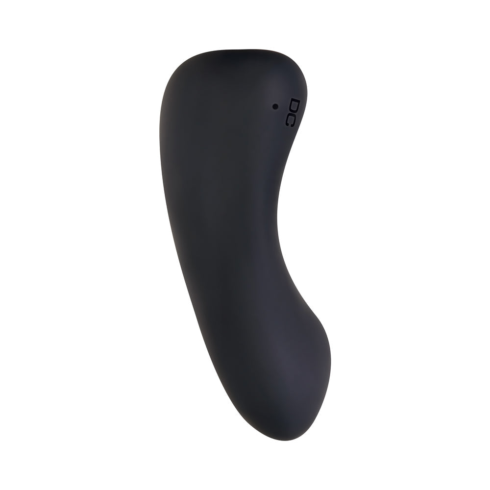 Evolved Hidden Pleasure Rechargeable Remote-Controlled Silicone Panty Vibrator Set Black - Fantasies Boutique