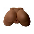 PDX Vibrating Ass Remote-Controlled Dual-Entry Masturbator Brown - Fantasies Boutique