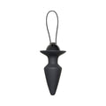 Evolved Plug & Play Rechargeable Remote-Controlled Vibrating Silicone Anal Plug Black - Fantasies Boutique
