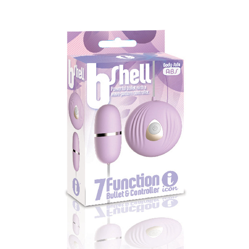 The 9's b-Shell Bullet Vibe Purple - Fantasies Boutique