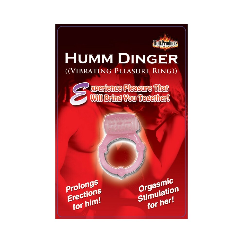 Humm Dinger Dual Vibrating Cock Ring (Purple) - Fantasies Boutique