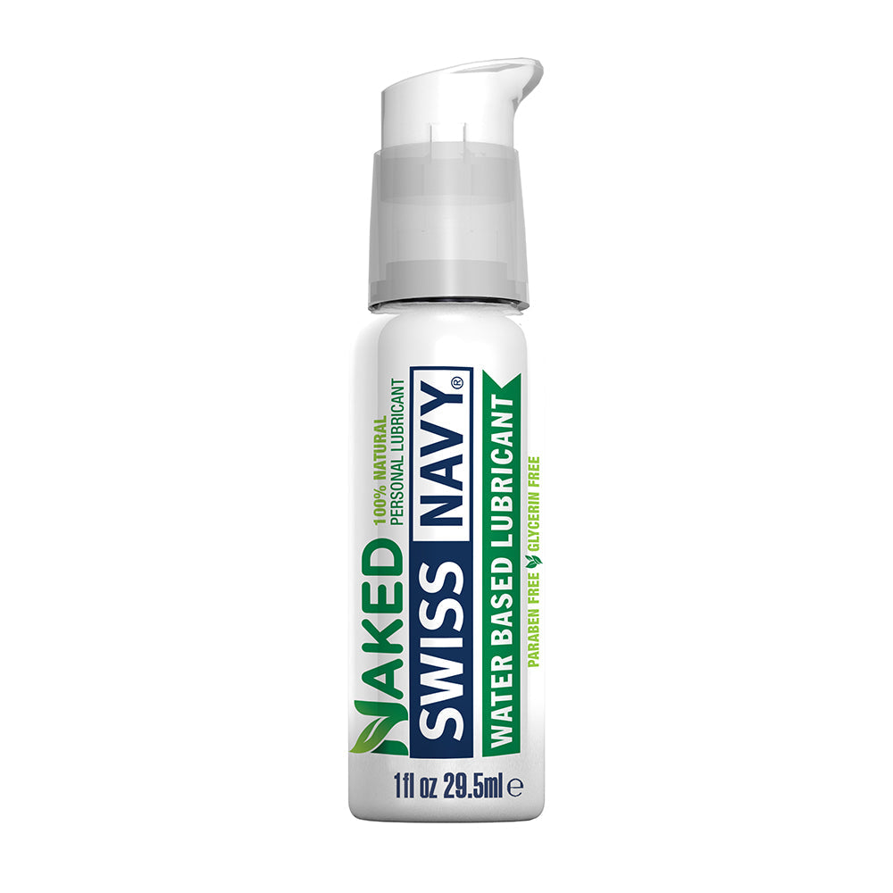 Swiss Navy Naked Water-Based Lubricant 1 oz. - Fantasies Boutique