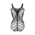 Le Desir Contrast Net Teddy Black O/S