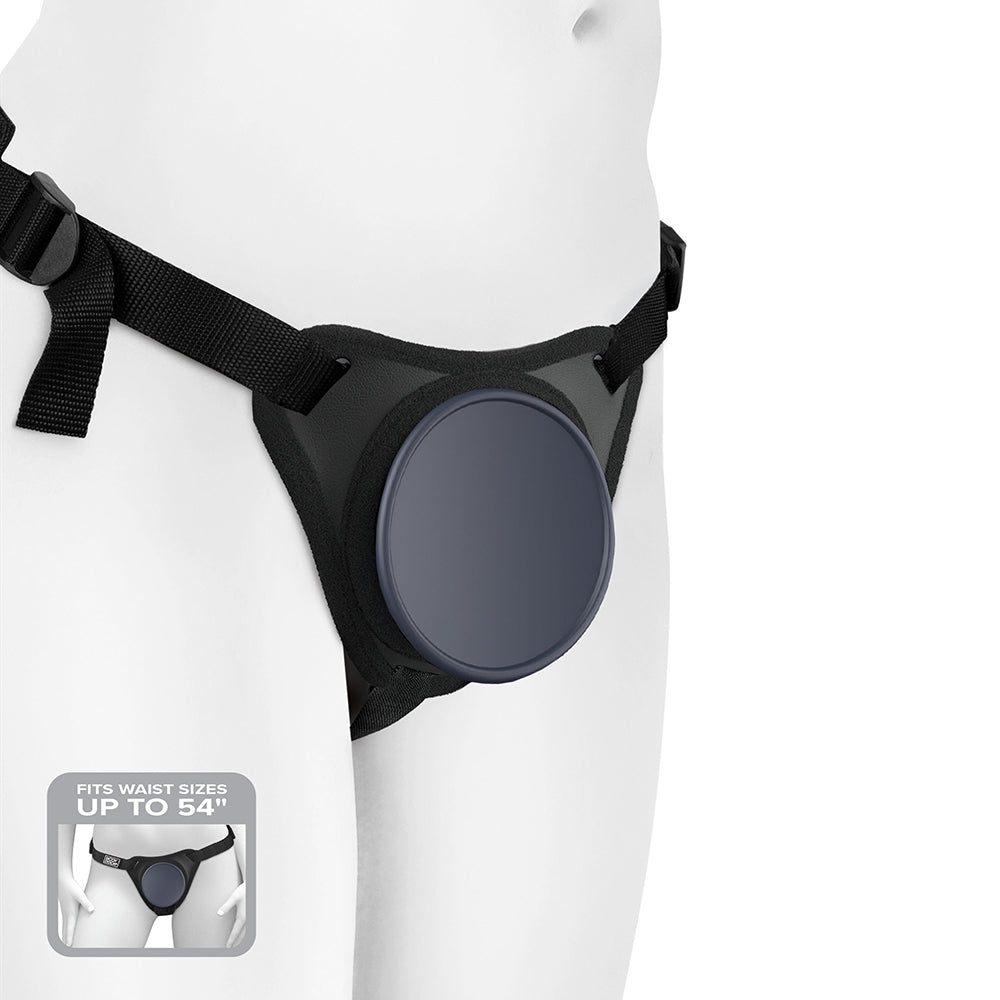 Body Dock Elite Silicone Strap-On Harness - Fantasies Boutique