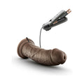 Dr. Skin Dr. Joe Realistic 8 in. Vibrating Dildo Brown - Fantasies Boutique