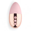 Le Wand Chrome Point Rechargeable Silicone Mini Vibrator Rose Gold - Fantasies Boutique