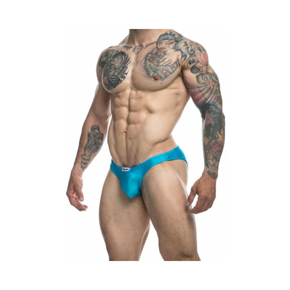 MaleBasics JUSTIN + SIMON Classic Bikini Turquoise M