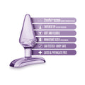 Blush Play With Me Jolly Plug Purple - Fantasies Boutique