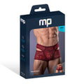 Male Power Lucifer Cutout Short Burgundy M
