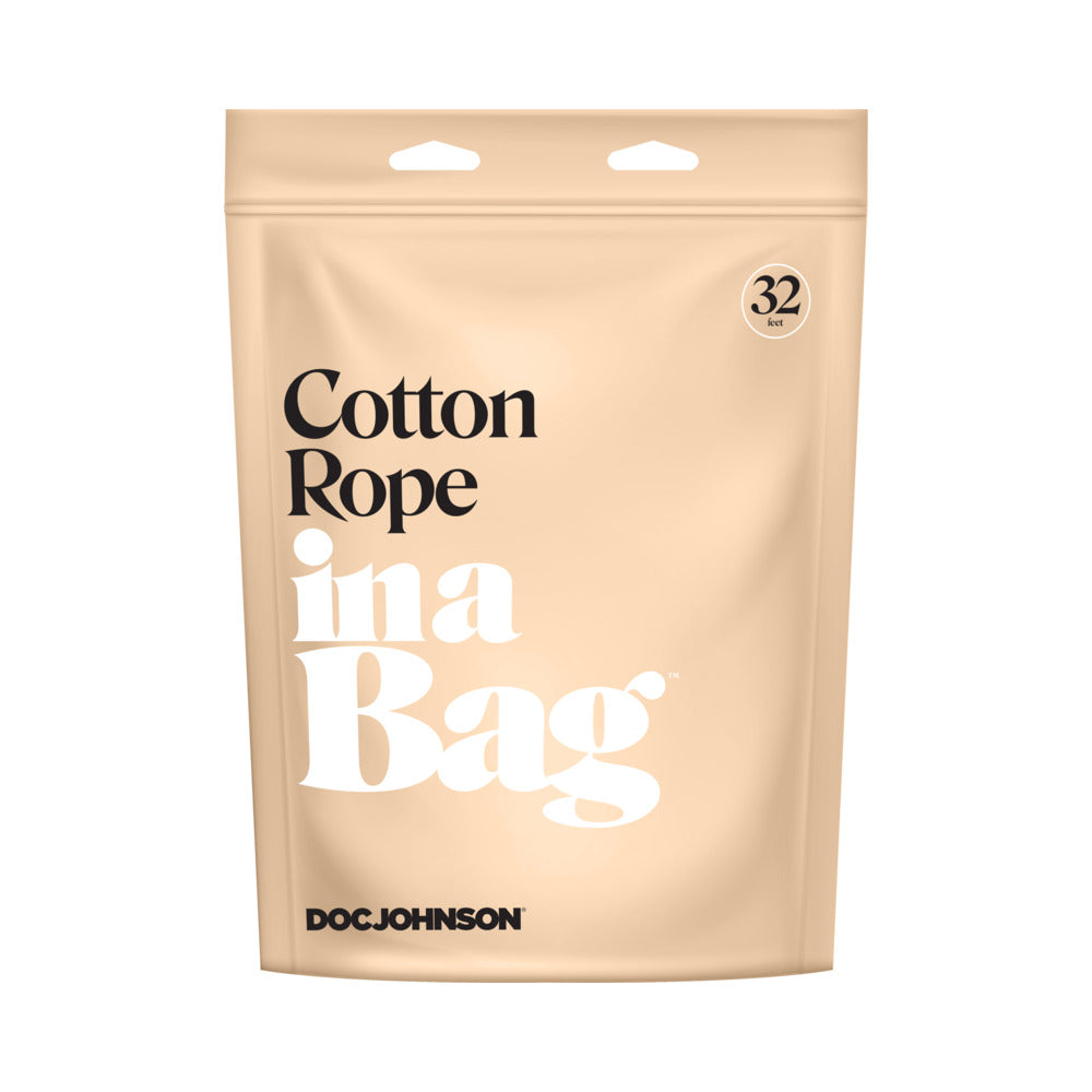 In A Bag Cotton Rope 32ft Black - Fantasies Boutique