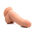USA COCKS 8 in. Ameriskin Dual Density Dildo Medium