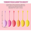 Honey Play Box Mango Tropical Weighted Kegel Ball 6-Piece Exercise Set Assorted Color - Fantasies Boutique