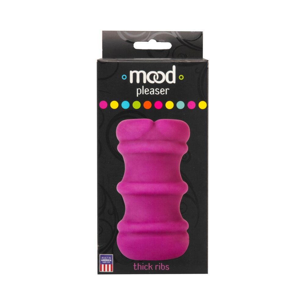 Mood - Pleaser UR3 - Thick Ribbed Purple - Fantasies Boutique