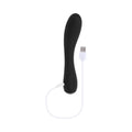 Selopa Midnight Magic Rechargeable Vibrator Silicone Black - Fantasies Boutique