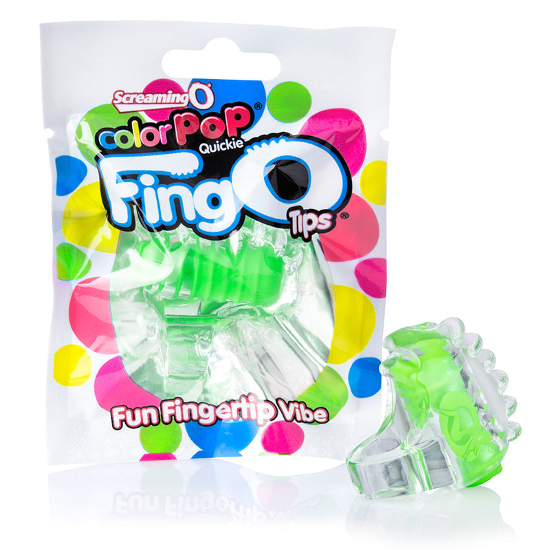 Screaming O ColorPop FingO Tip Green - Fantasies Boutique