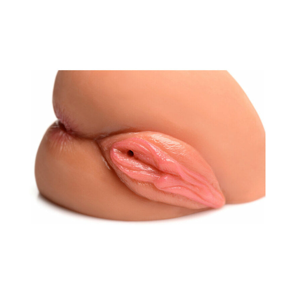 Curve Toys Mistress Juicy Mia Dual Entry Sidesaddle Masturbator Medium - Fantasies Boutique