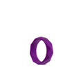 Blush Wellness Geo Silicone Cockring Purple - Fantasies Boutique