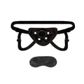 Lux Fetish Neoprene Strap-On Harness Black - Fantasies Boutique